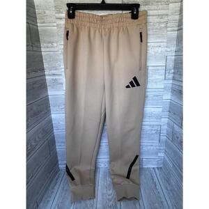 Adidas Kids Boys Girls Pants Beige Black J.Z.N.E. PT Size L NWT $70 JF2492